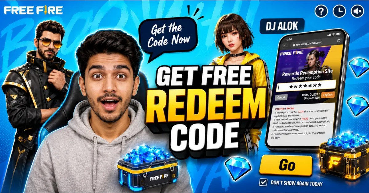 Free Fire Redeem Code 1 June 2026