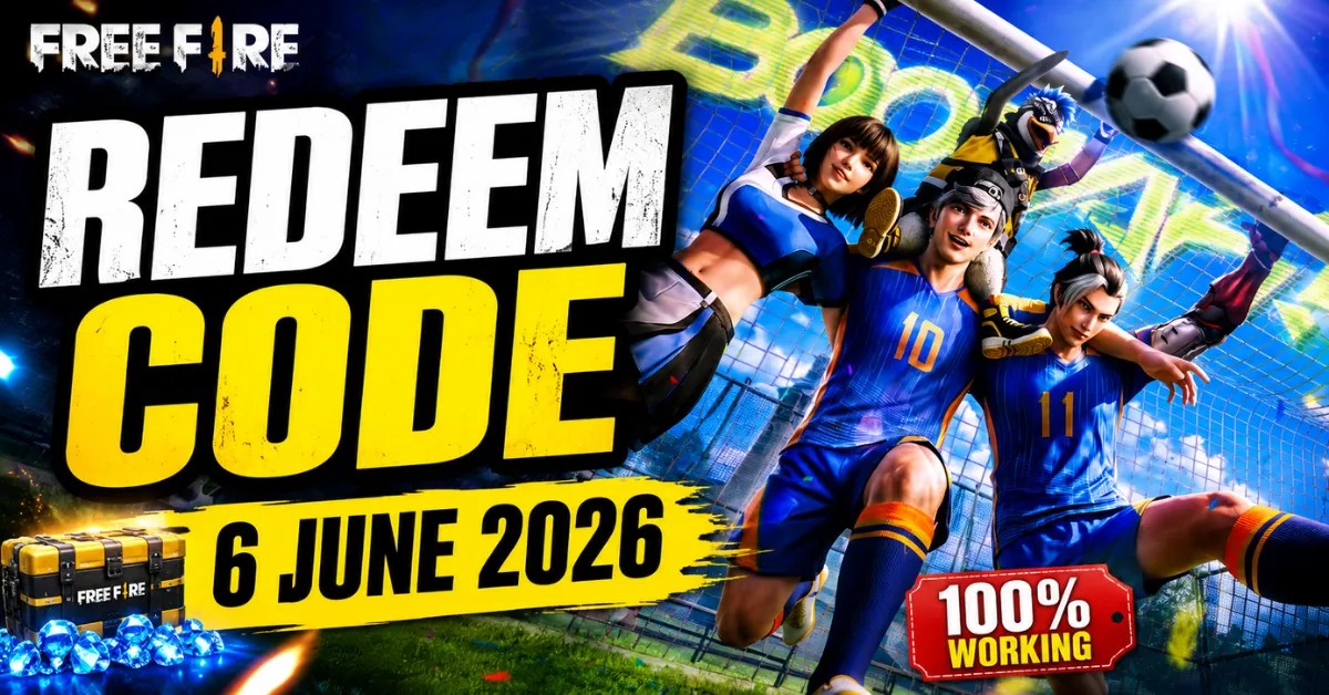 Free Fire Redeem Code 6 June 2026