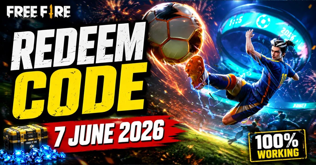 Free Fire Redeem Code 7 June 2026