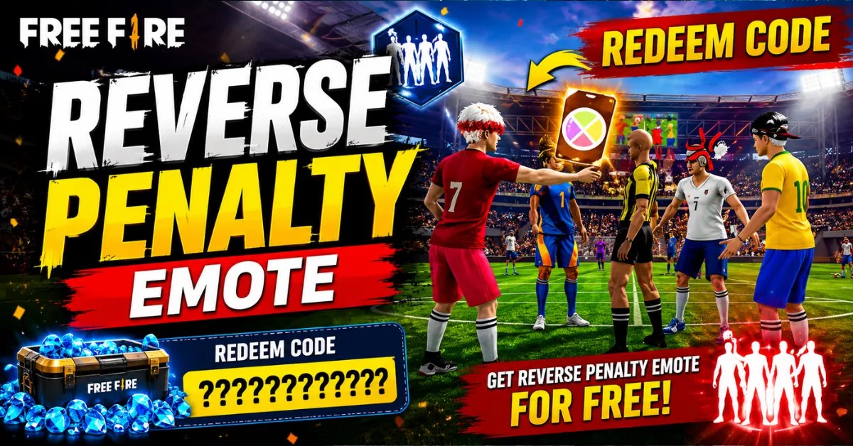 Free Fire Reverse Penalty Emote Redeem Code