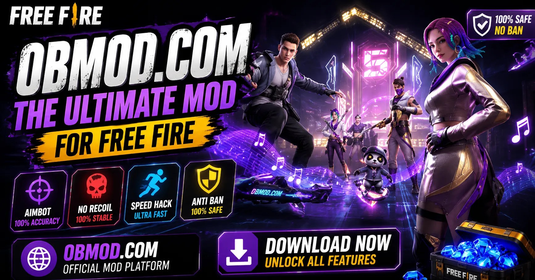 Obmod.com in Free Fire