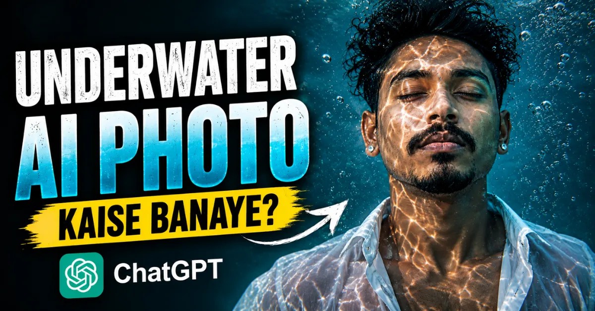 Underwater AI Photo Editing Prompt