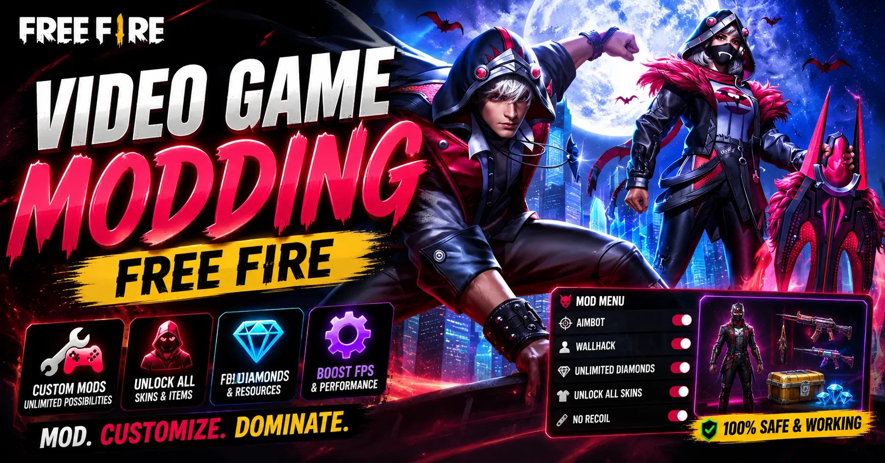 Video Game Modding Free Fire