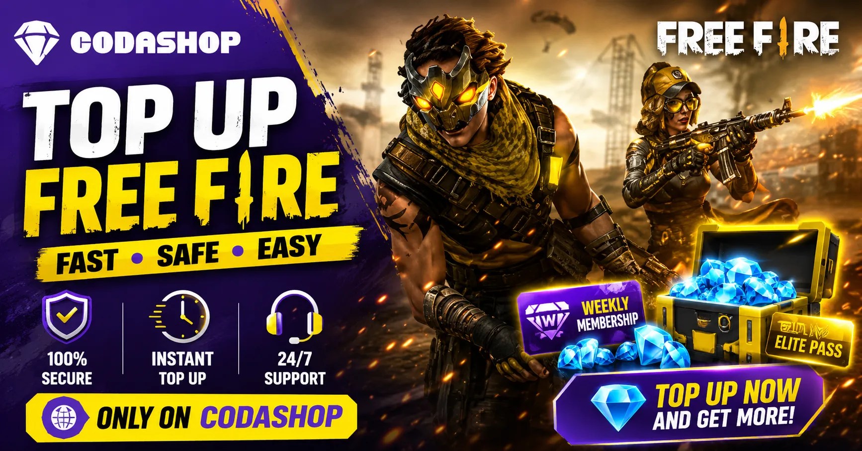 Codashop in Free Fire