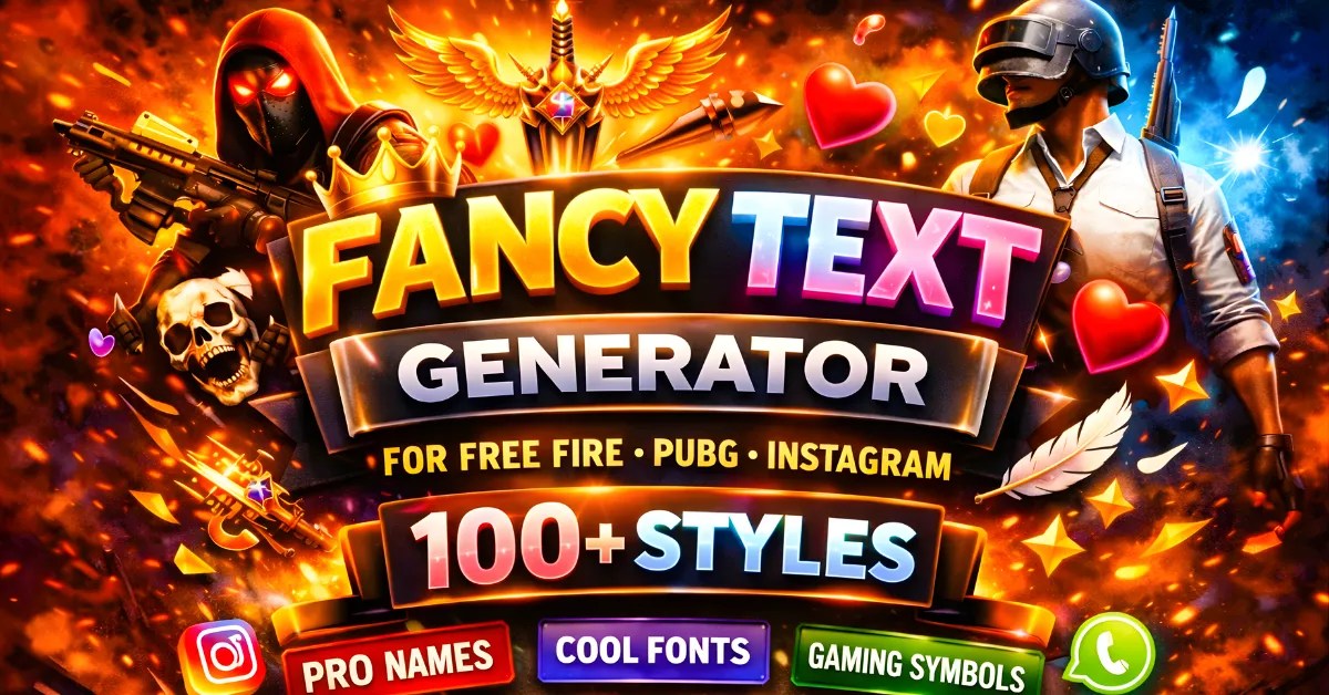 Fancy Text Generator Free Fire