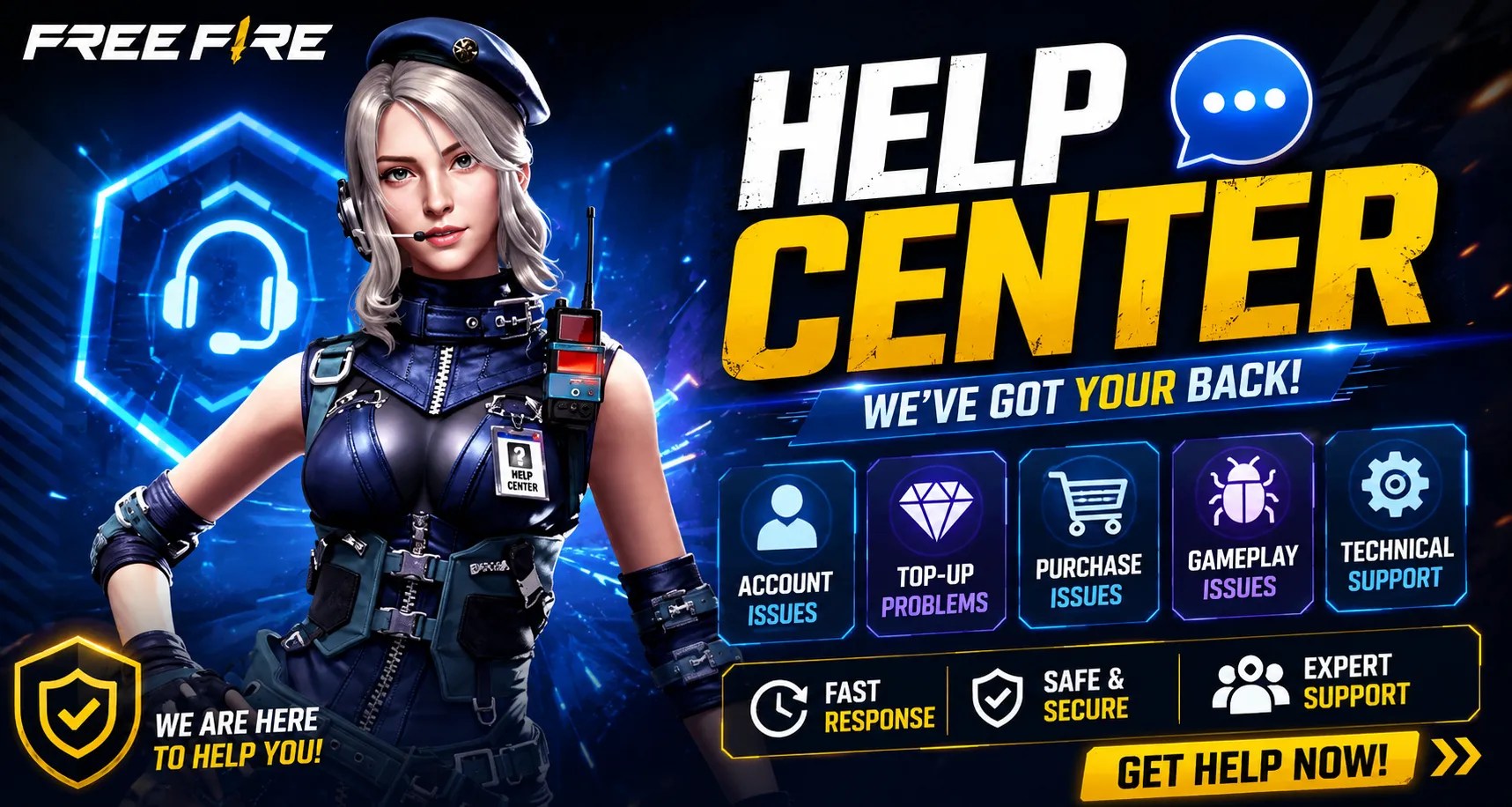 Free Fire Help Center