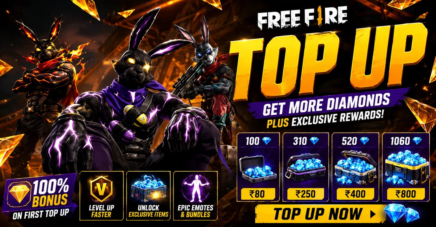 Free Fire Top Up