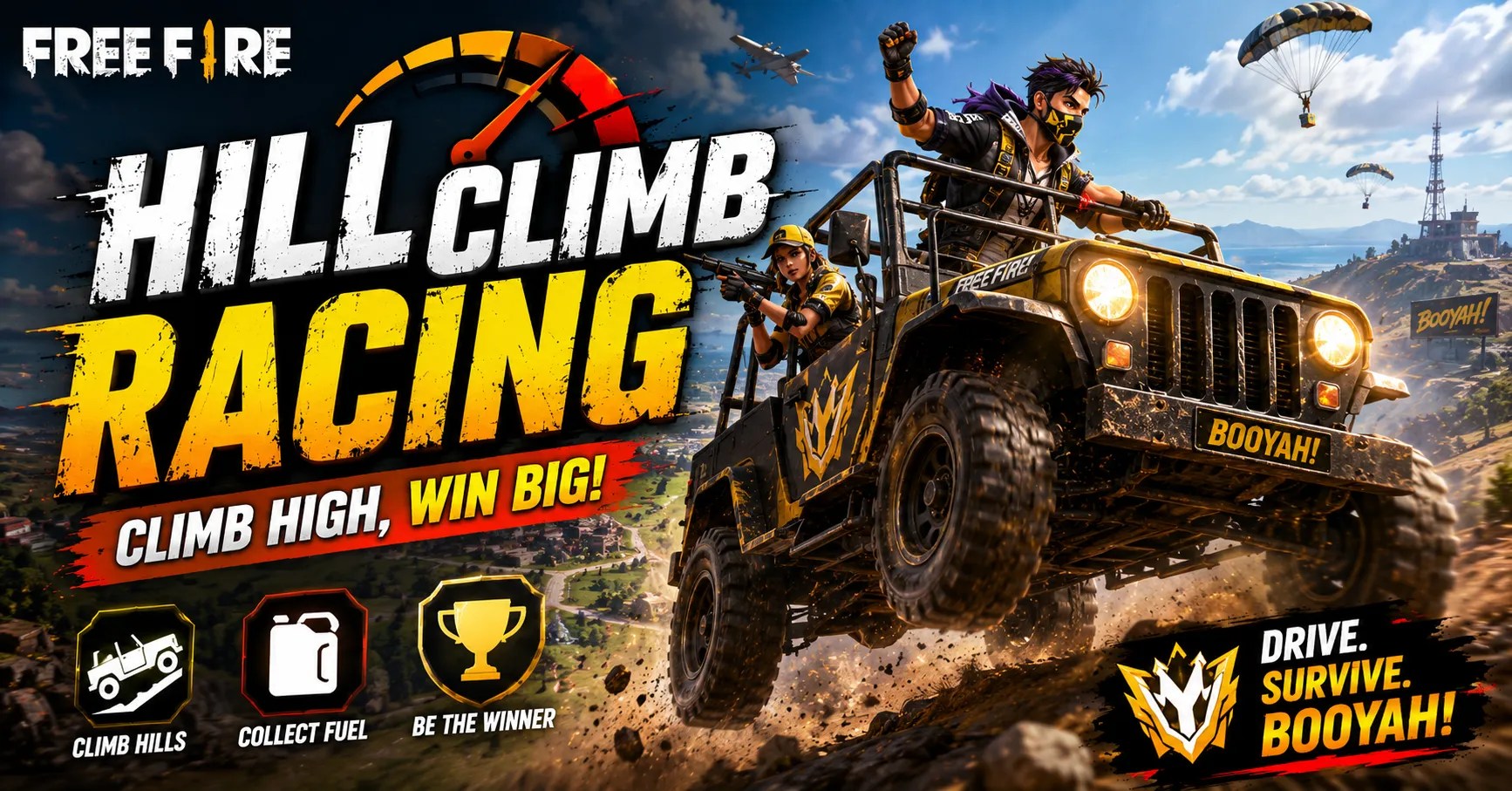 Hill Climb Racing Free Fire