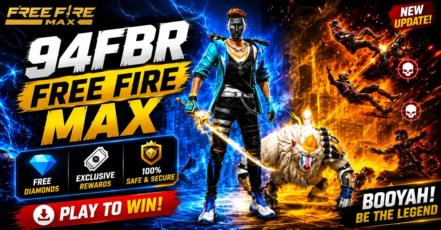 94FBR in Free Fire