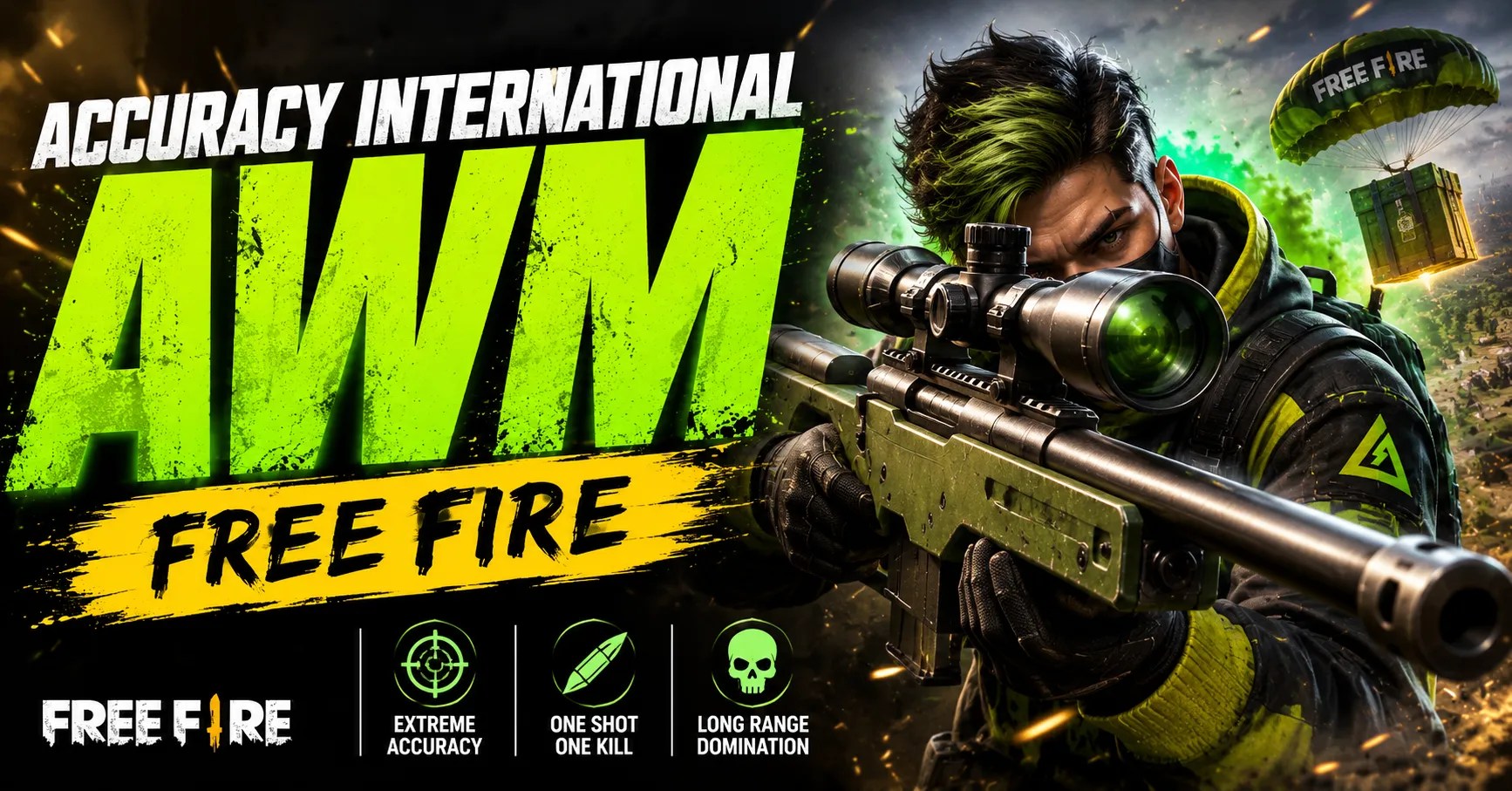 Accuracy International AWM Free Fire