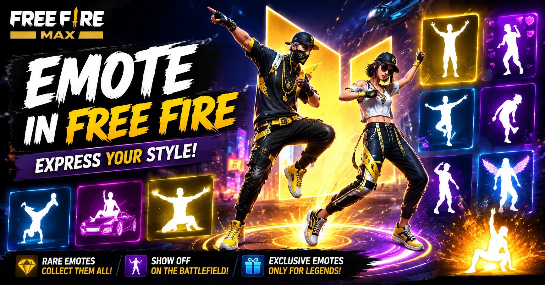 Emote in Free Fire