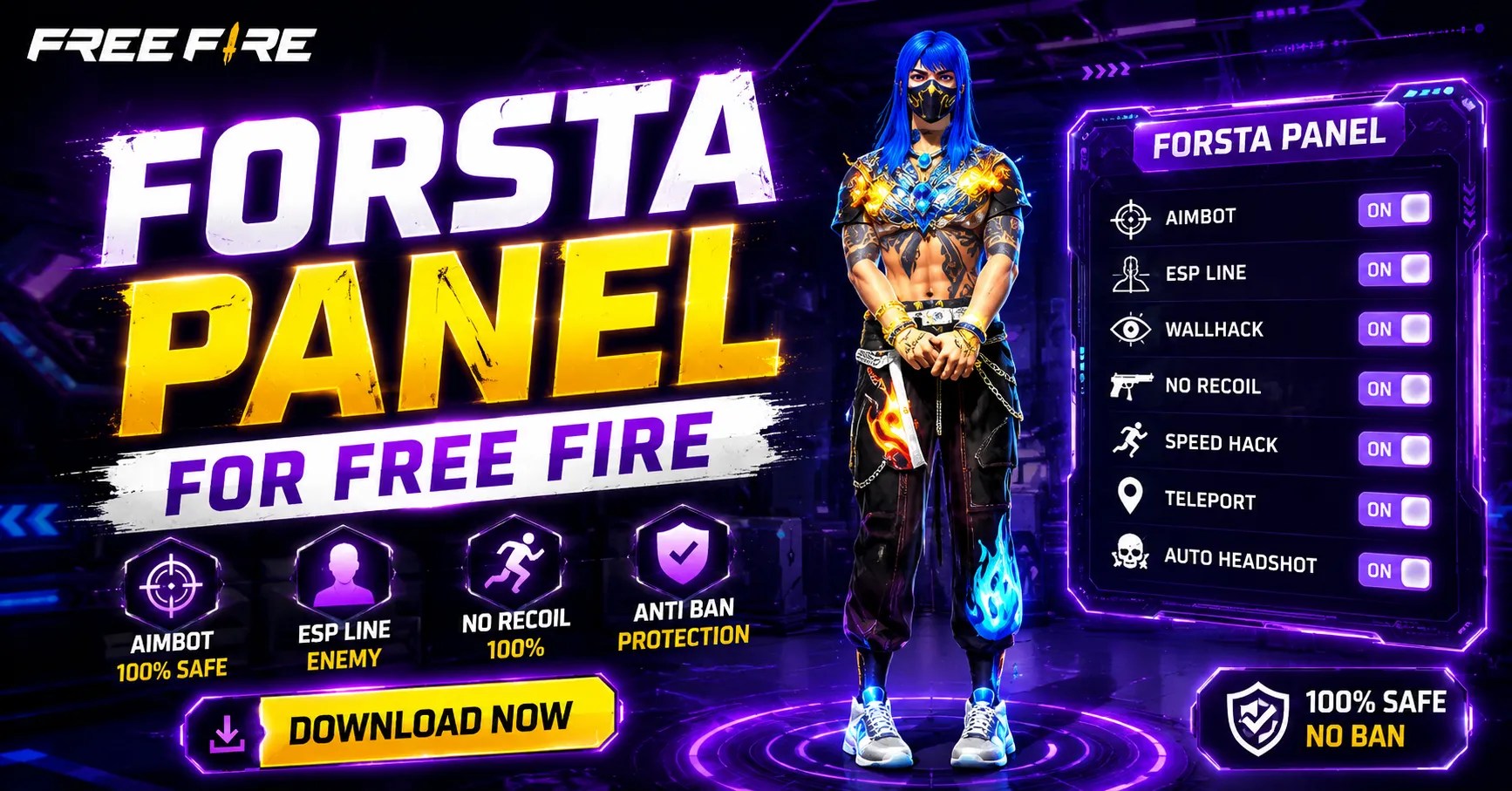 Forsta Panel For Free Fire