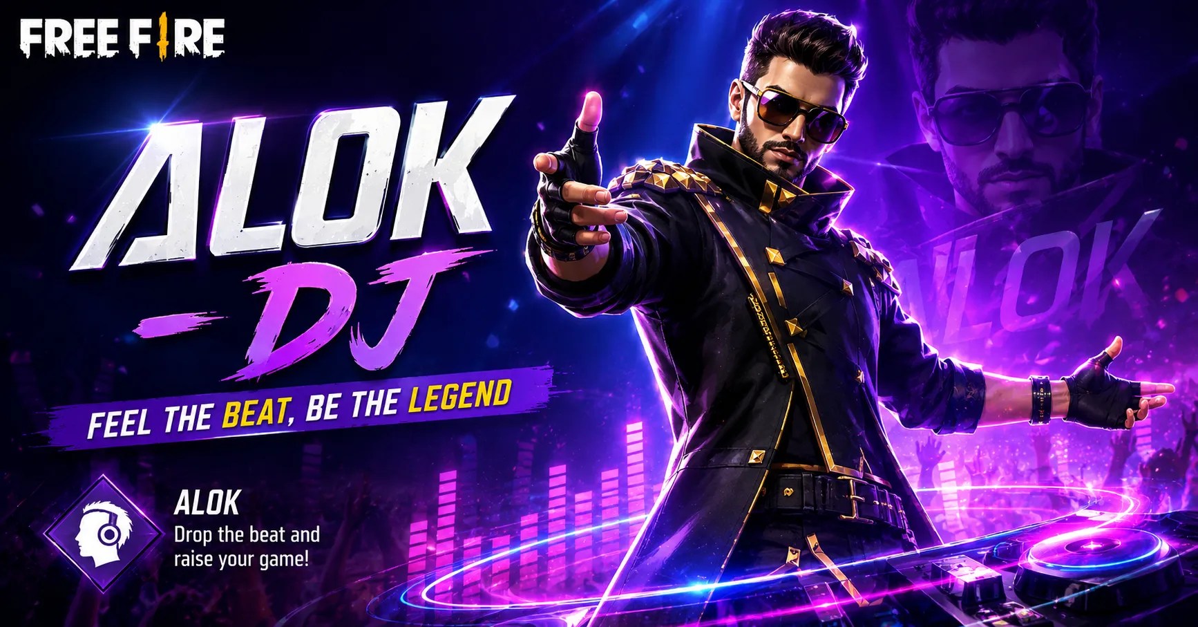 Free Fire Alok - DJ