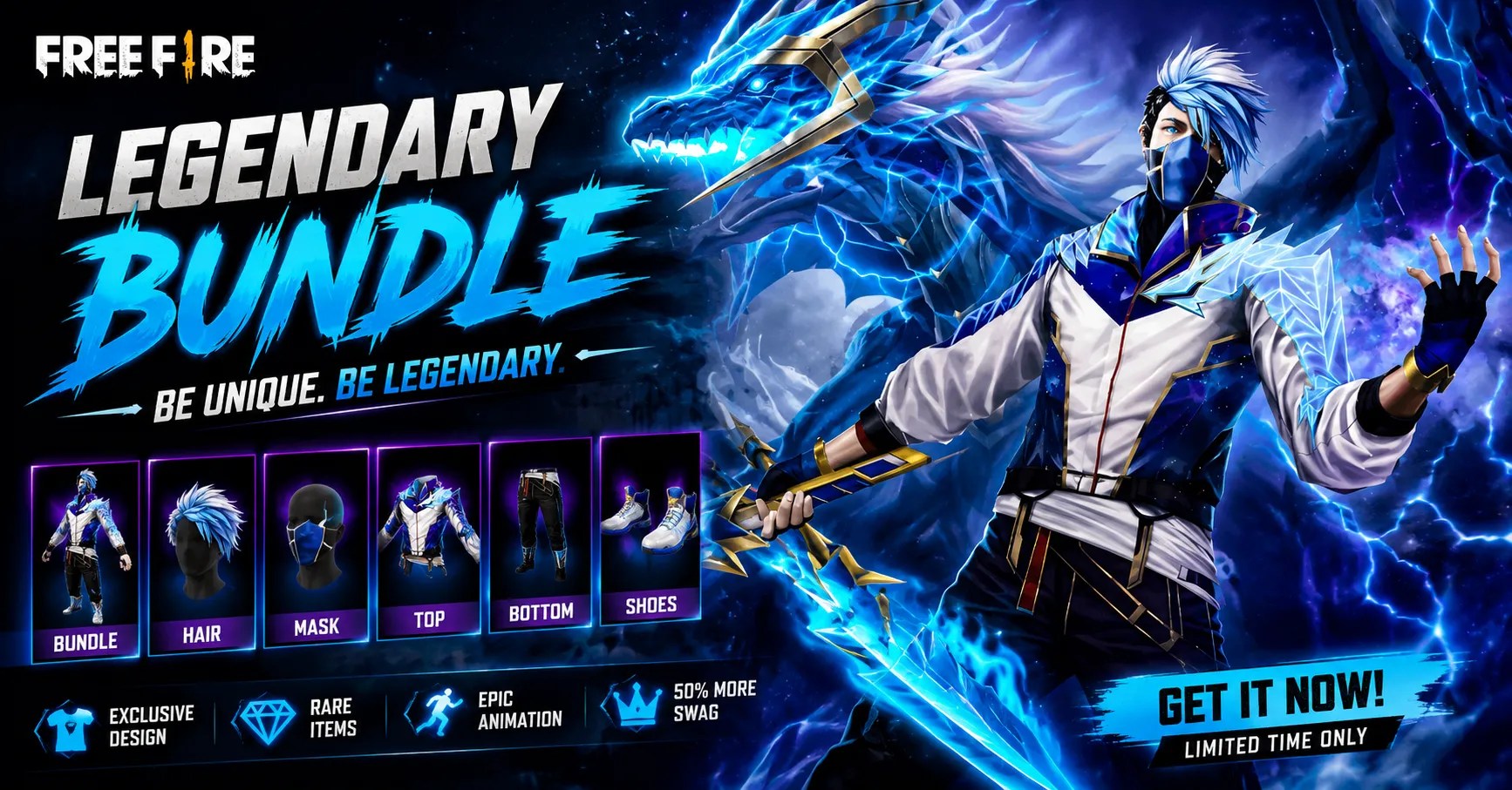 Free Fire Bundle Photo