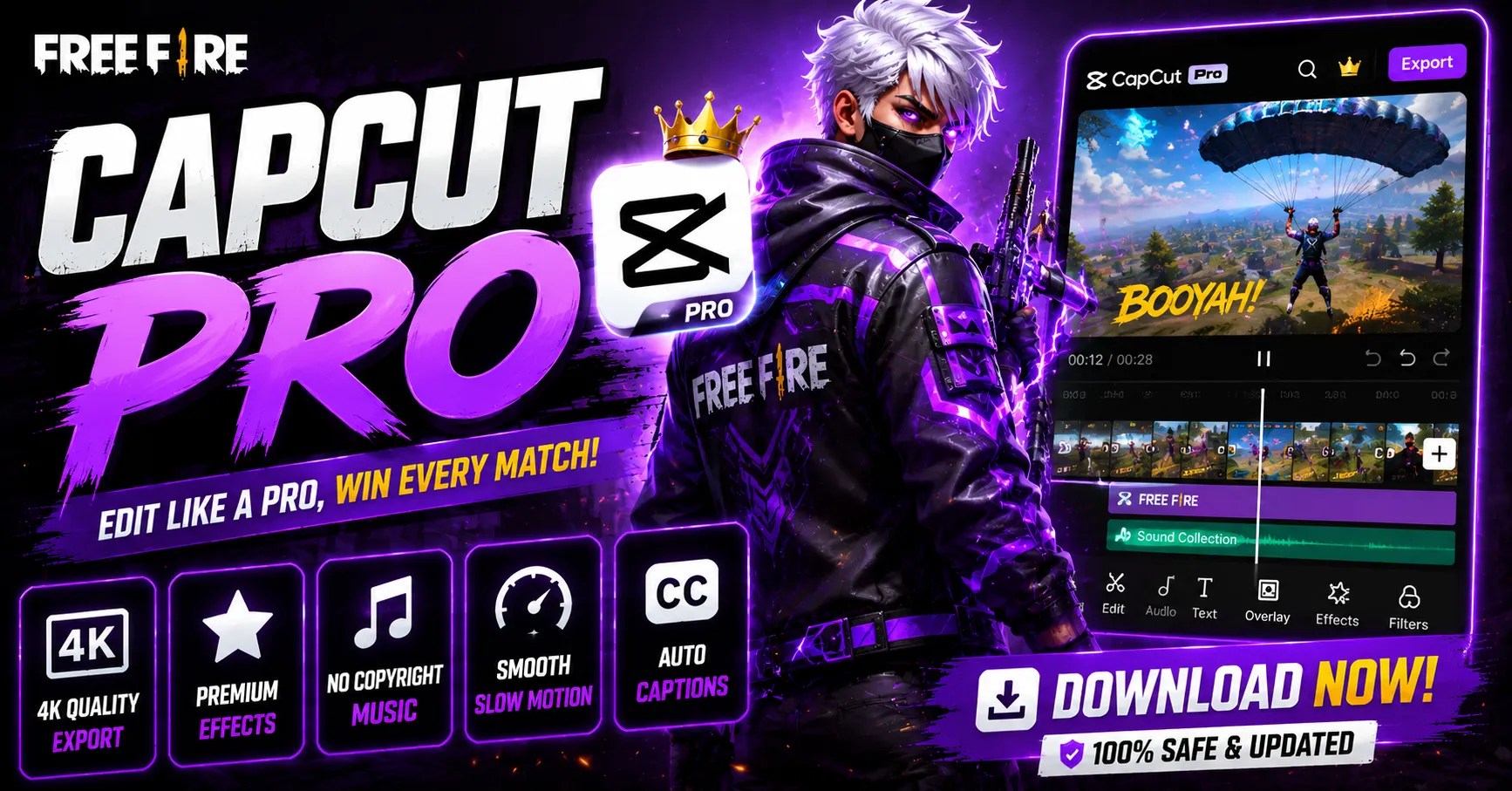 Free Fire CapCut Pro