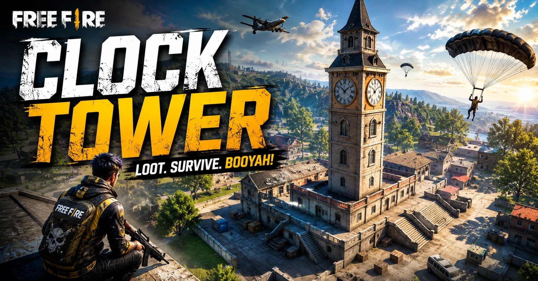 Free Fire Clock Tower