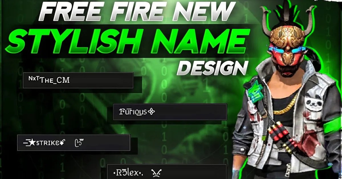 Free Fire Design Name