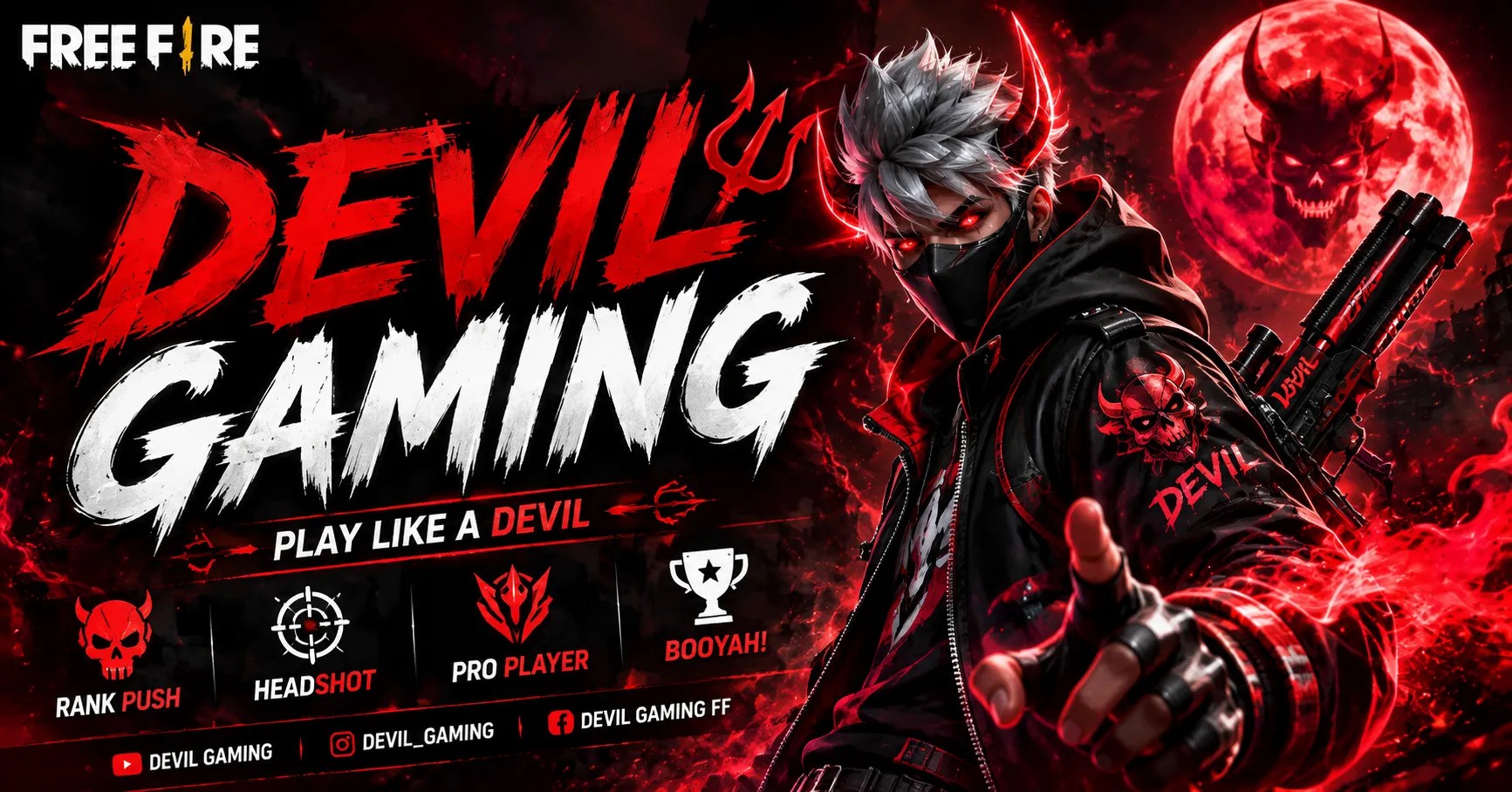 Free Fire Devil Gaming