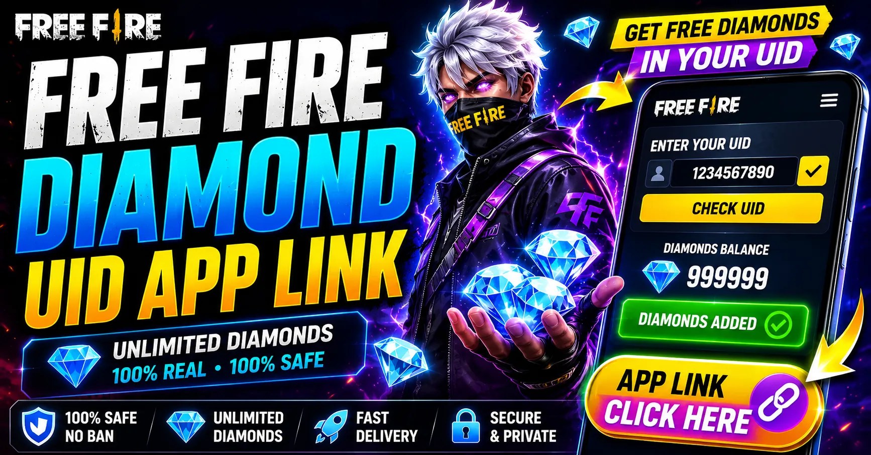 Free Fire Diamond UID App Link