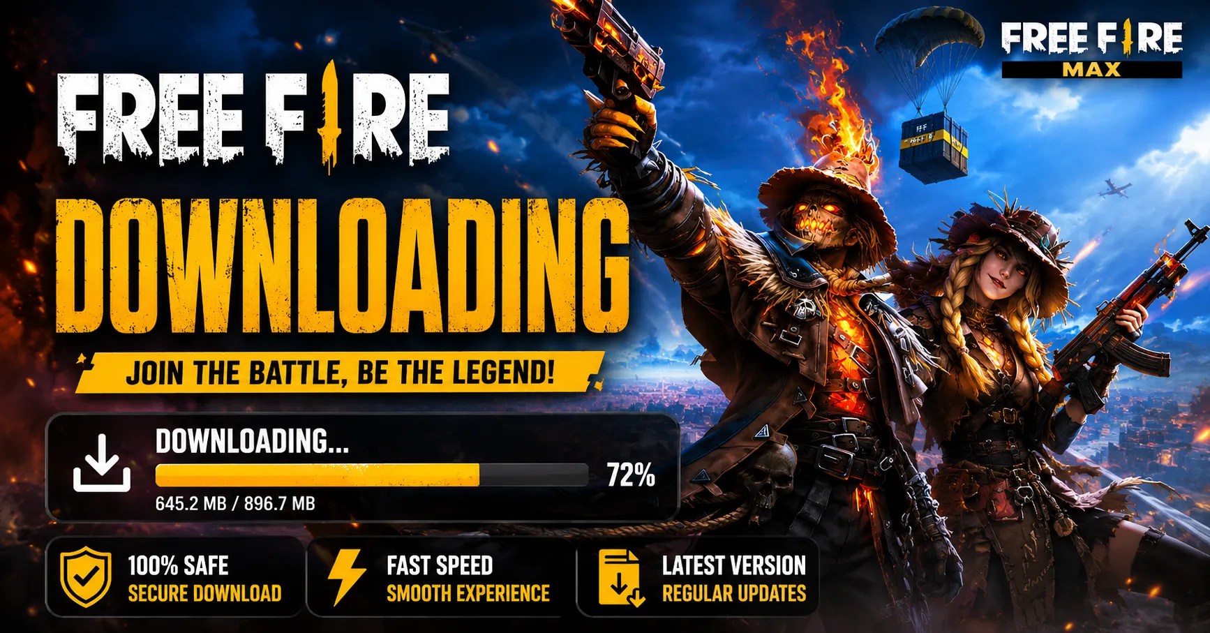 Free Fire Downloading