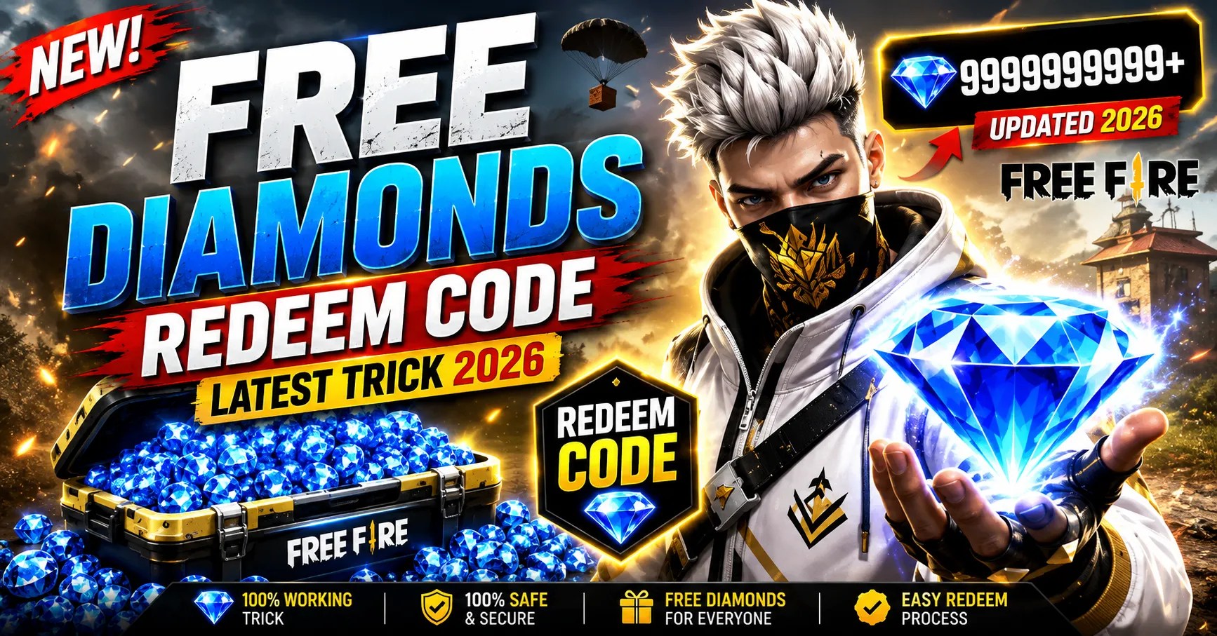 Free Fire Free Diamond Redeem Code