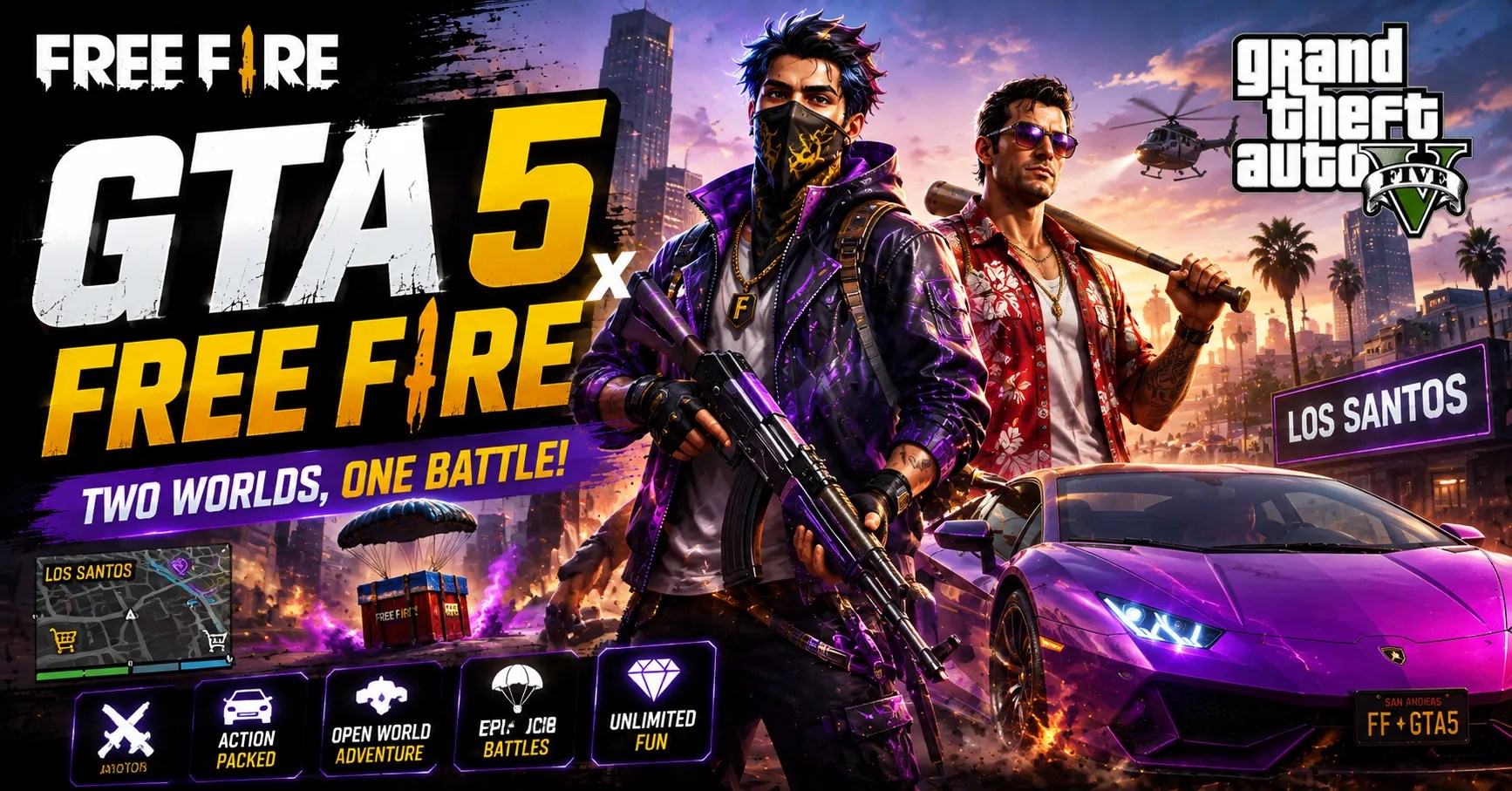 Free Fire GTA 5