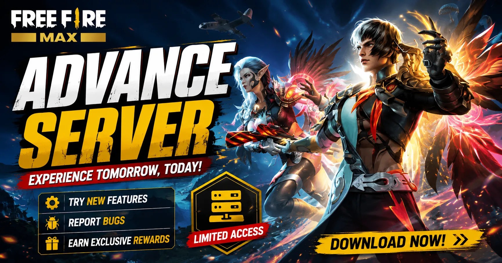 Free Fire Max Advance Server