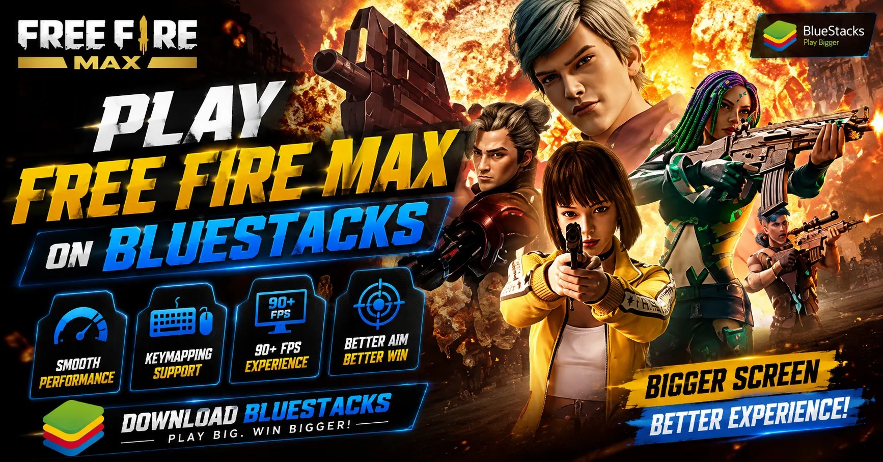 Free Fire Max Bluestacks
