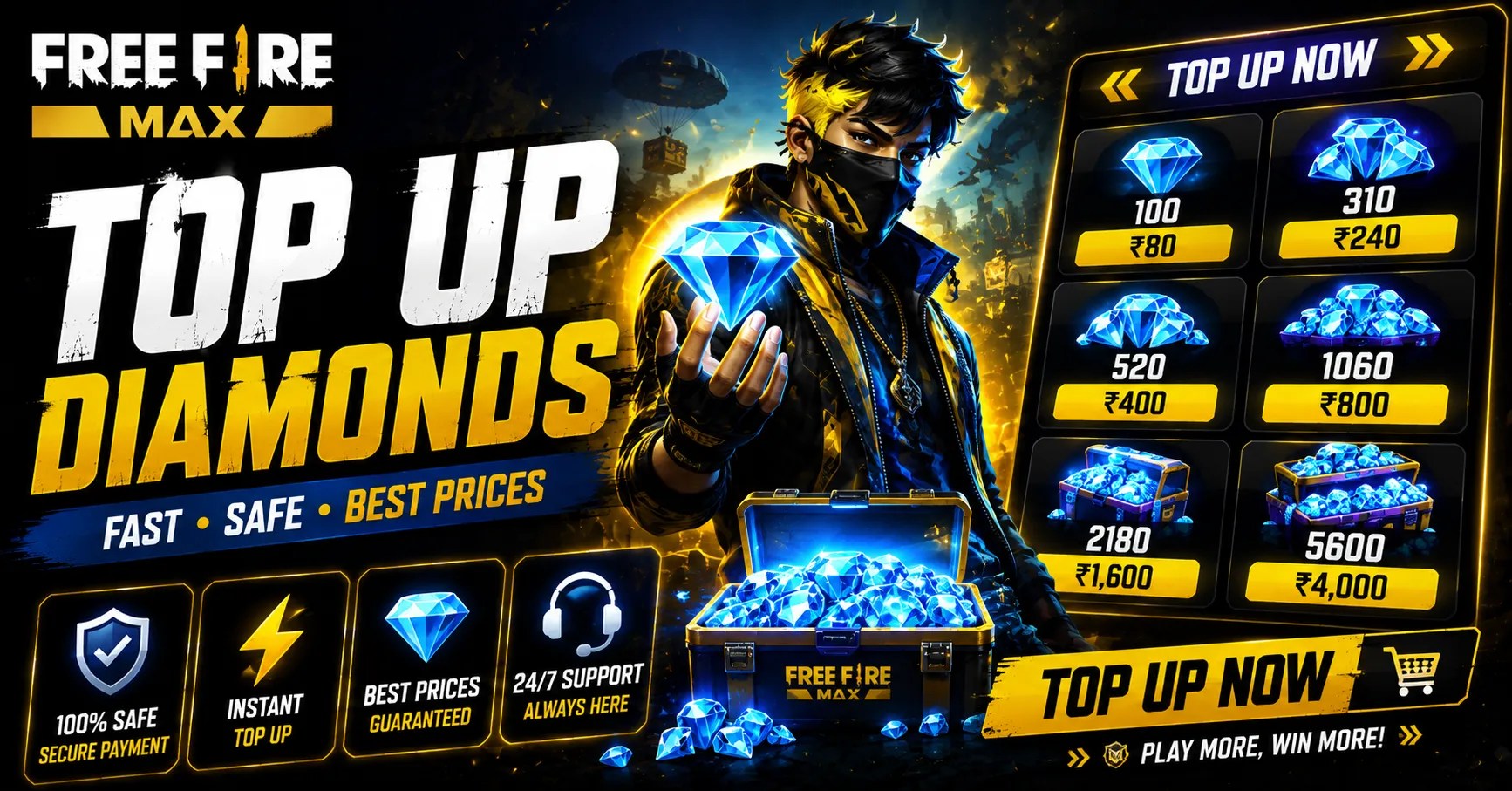 Free Fire MAX Top Up
