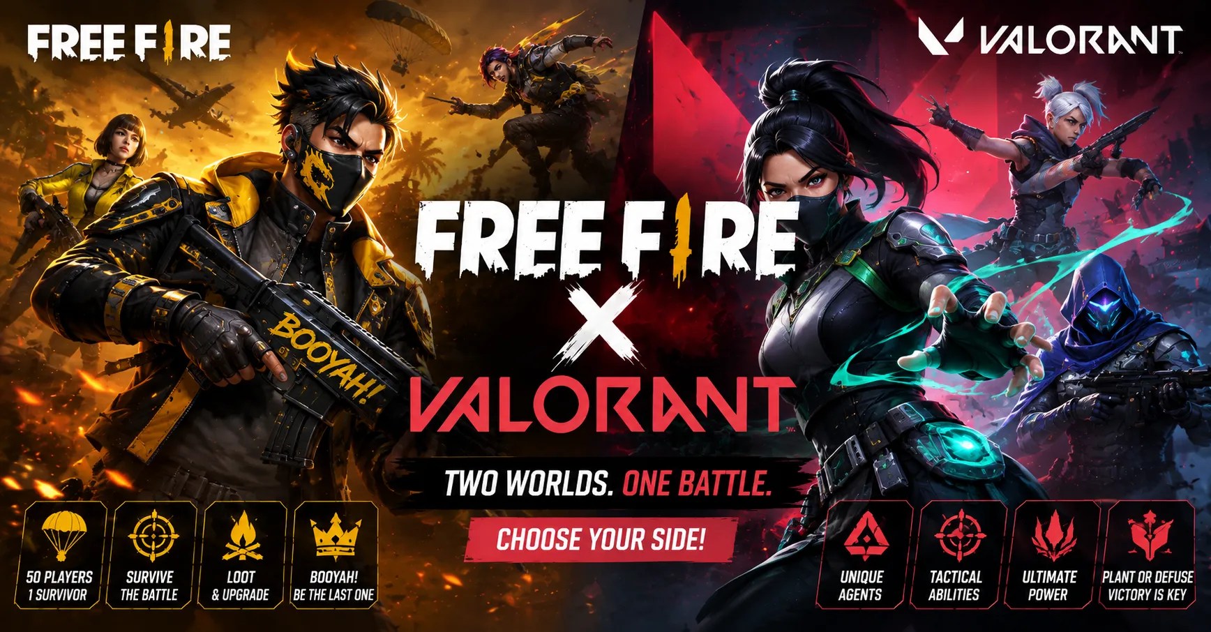 Free Fire X Valorant