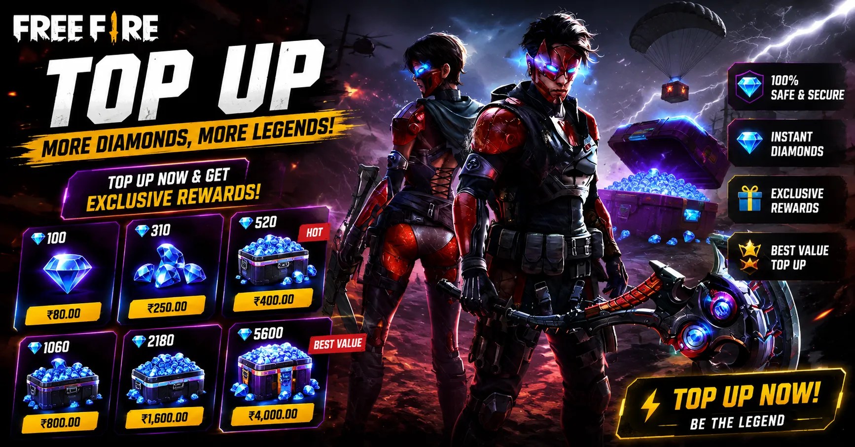 Free Fire in Top Up
