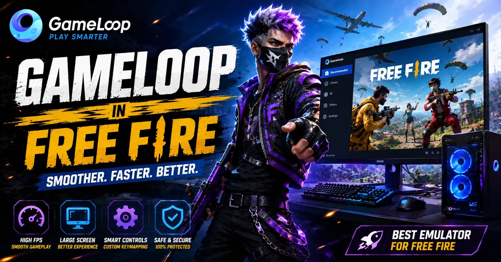 Gameloop in Free Fire