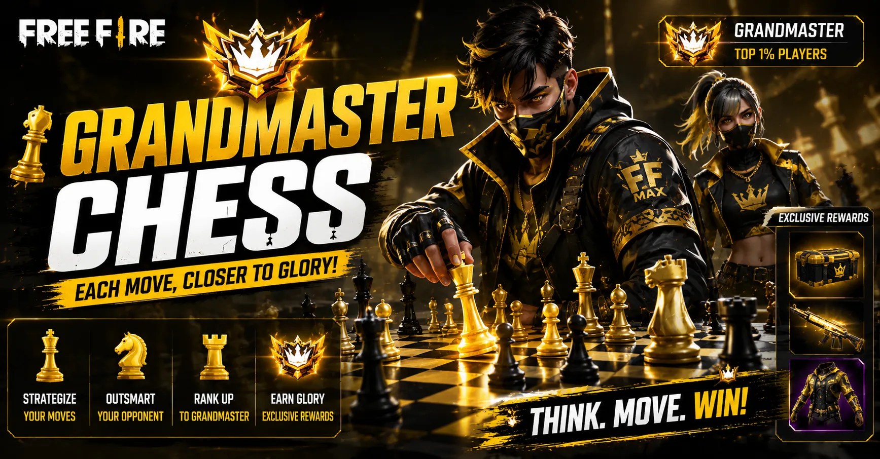 Grandmaster Chess in Free Fire