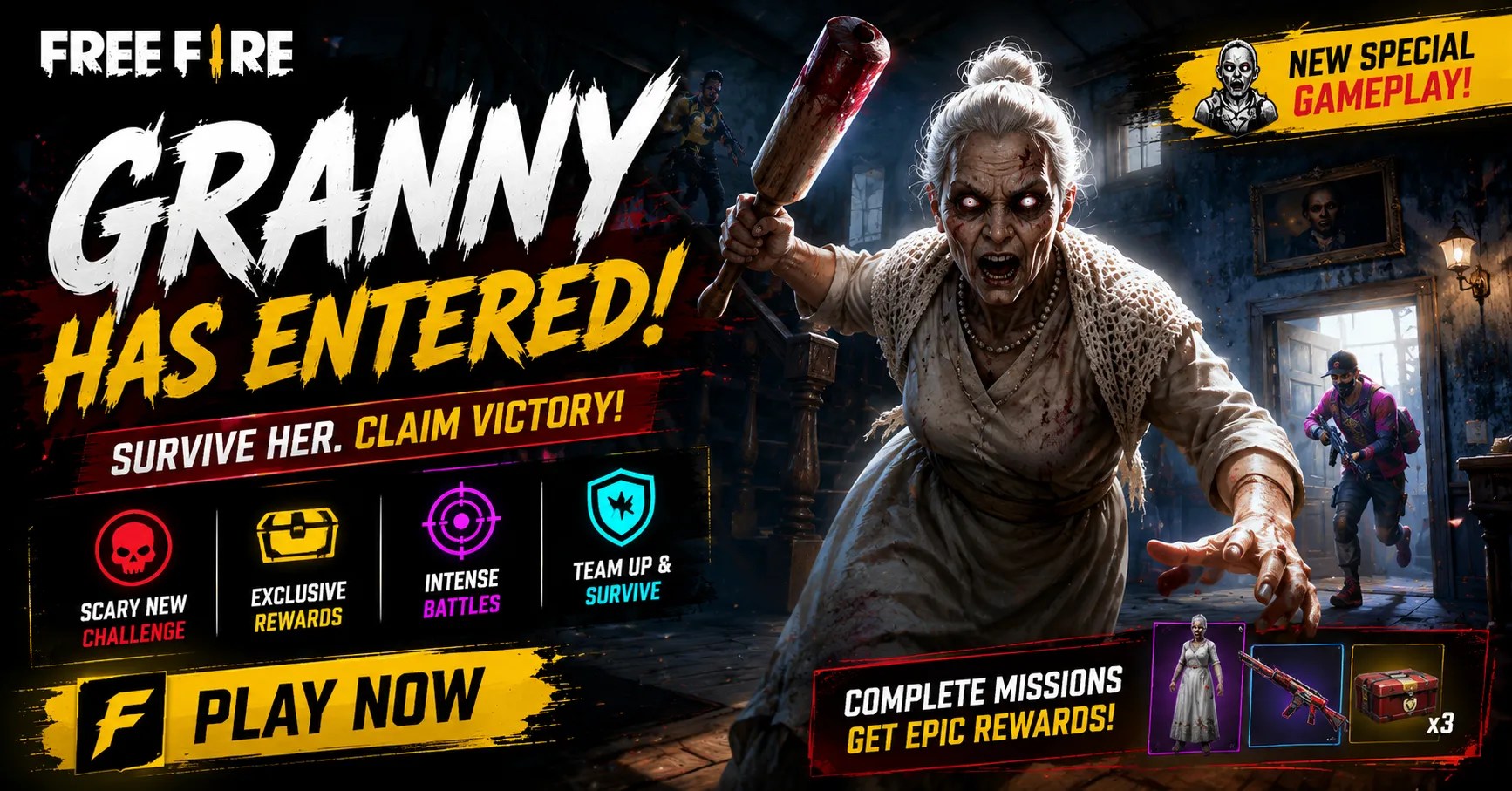 Granny in Free Fire
