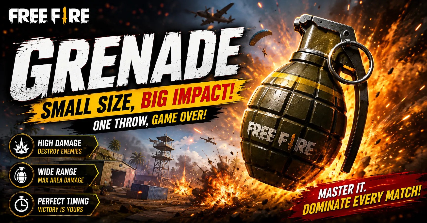 Grenade in Free Fire