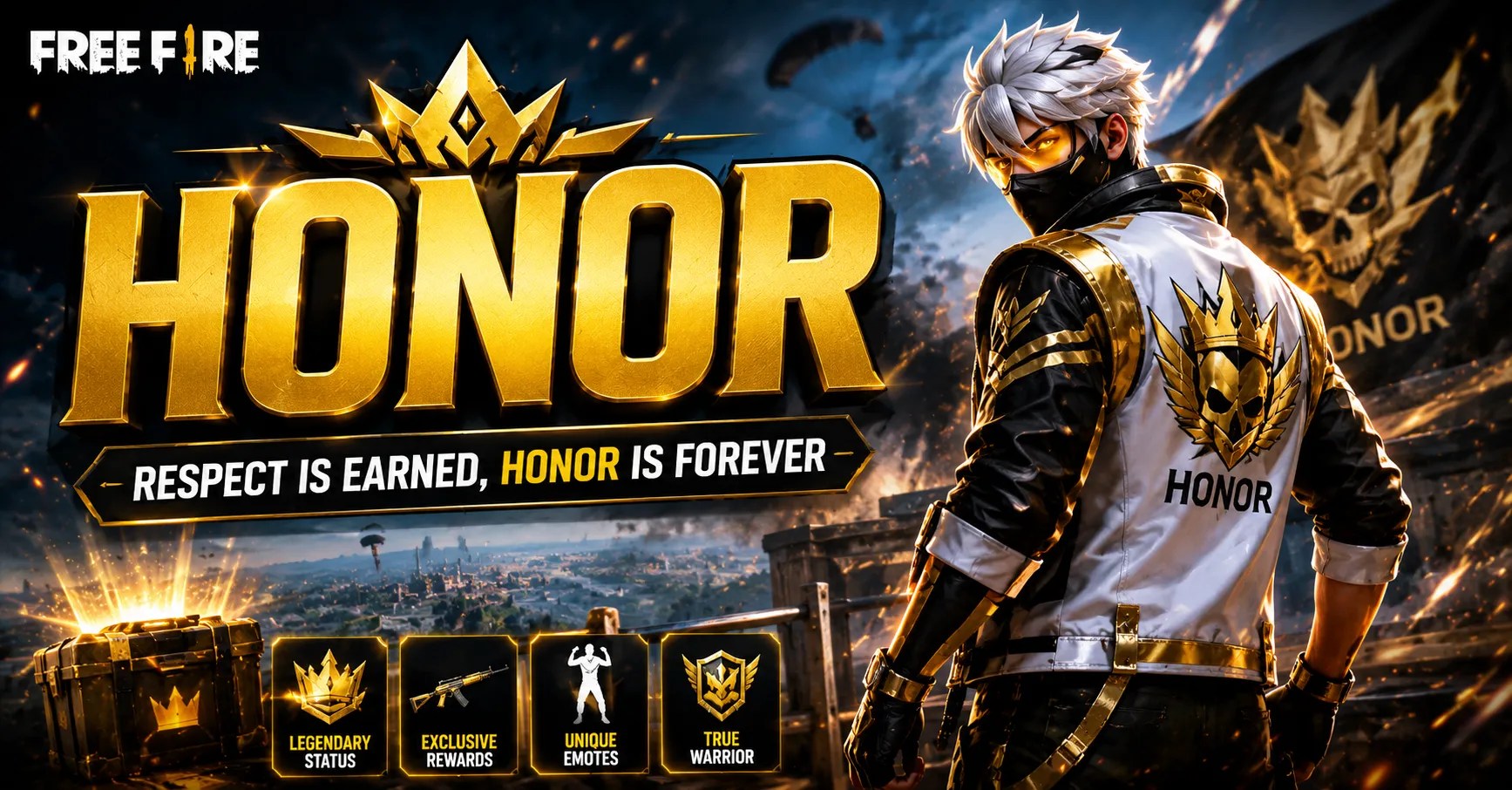 HONOR in Free Fire