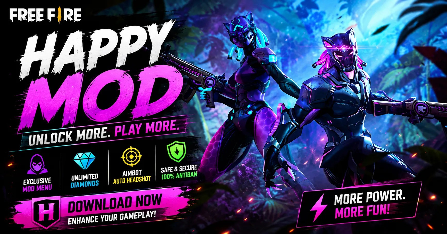 Happy Mod in Free Fire
