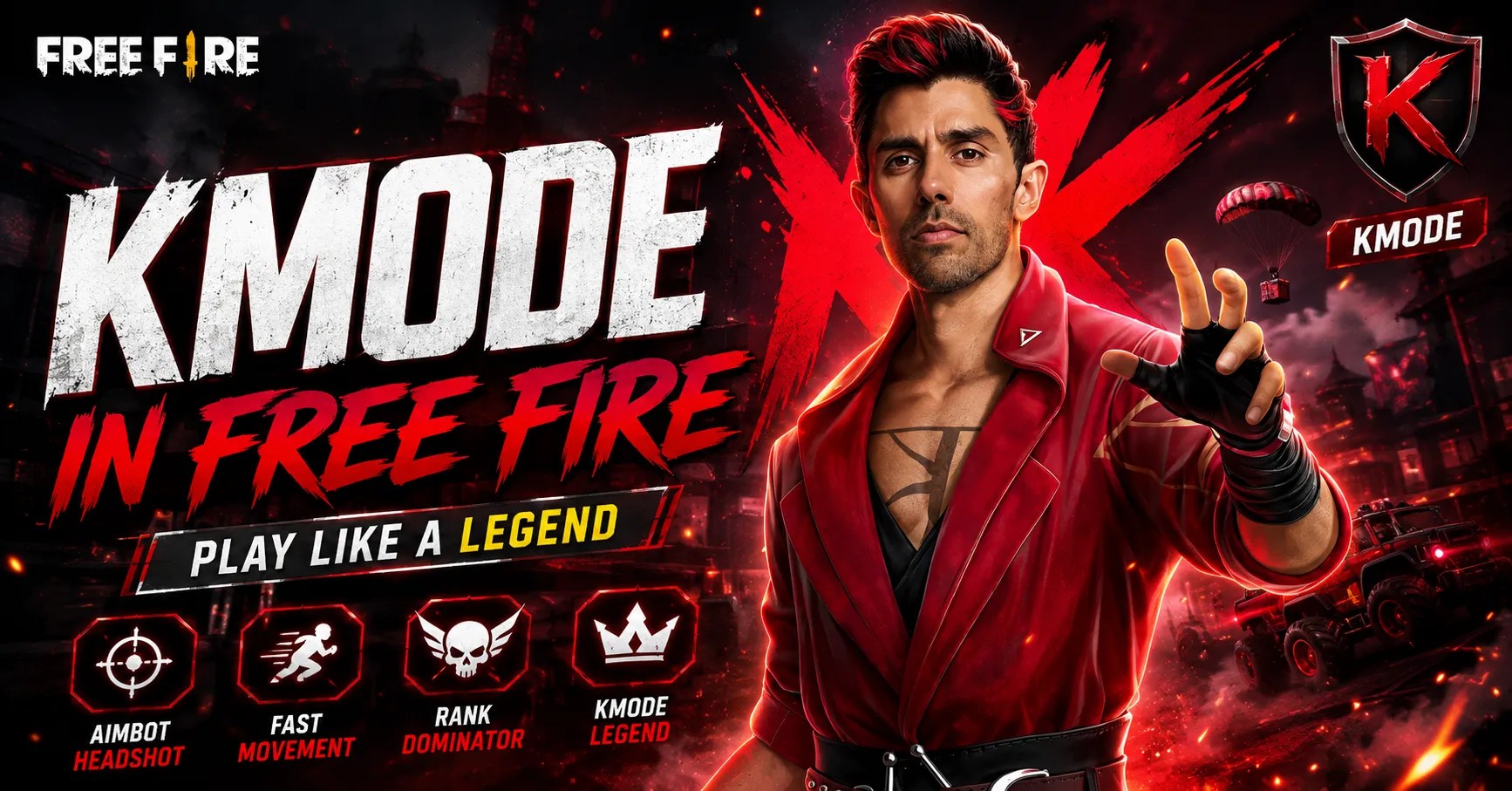 Kmode in Free Fire