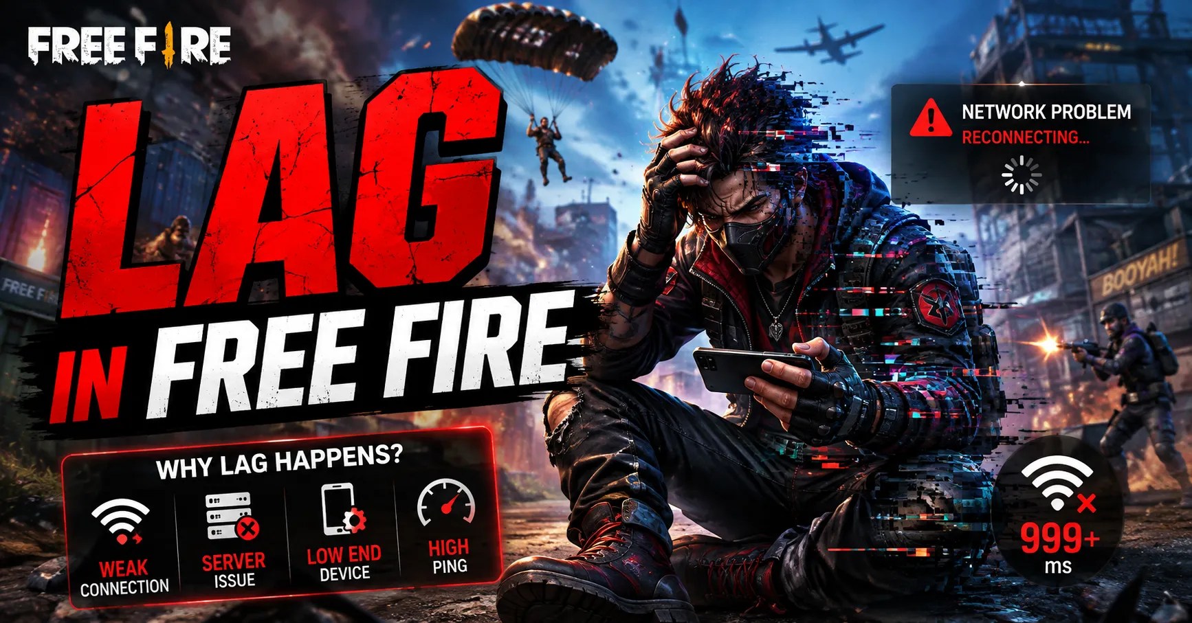 Lag in Free Fire