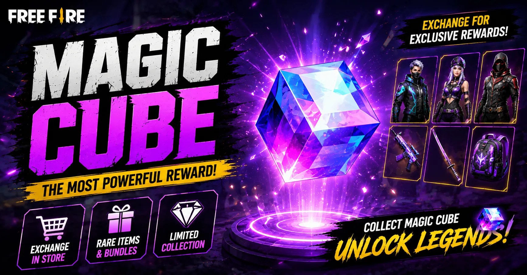 Magic Cube in Free Fire