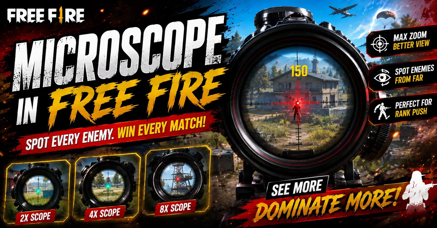 Microscope in Free Fire