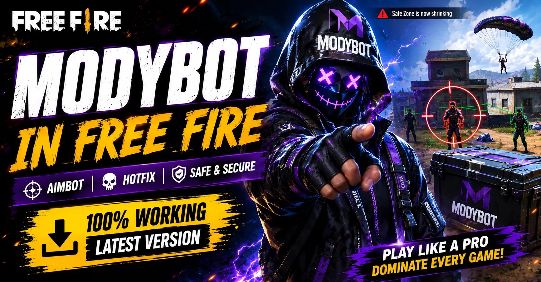 Modybot in Free Fire