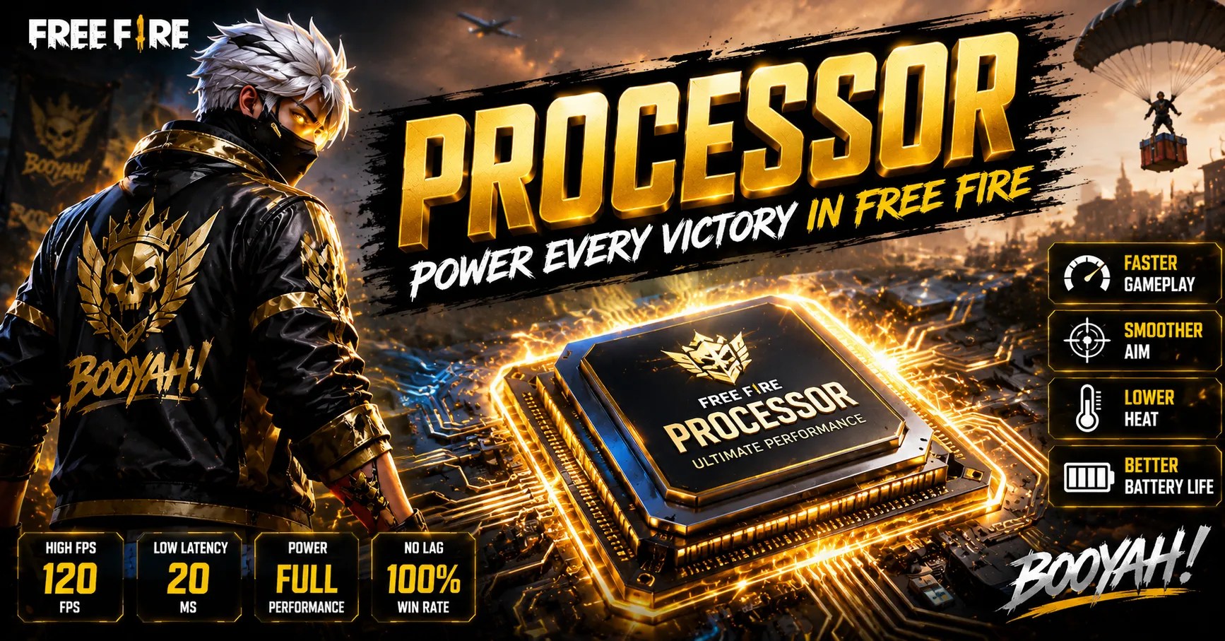 Processor in Free Fire