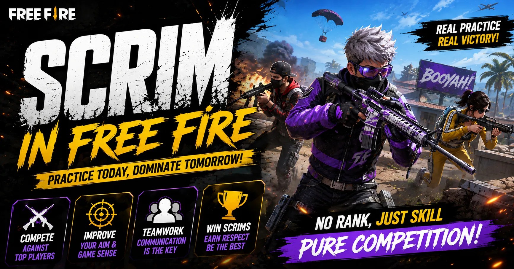 Scrim in Free Fire