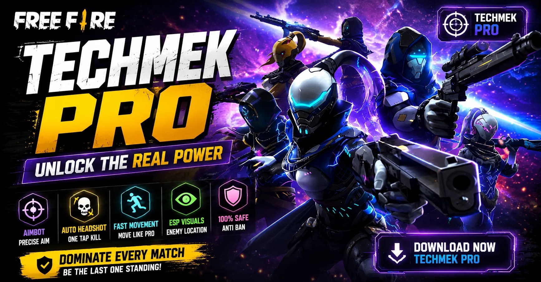 Techmek Pro in Free Fire