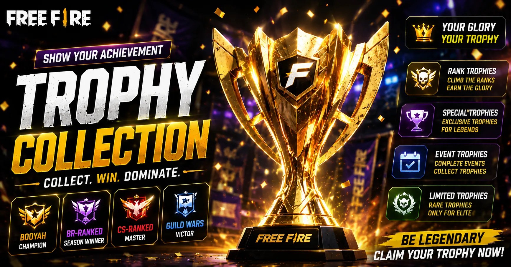 Trophy in Free Fire