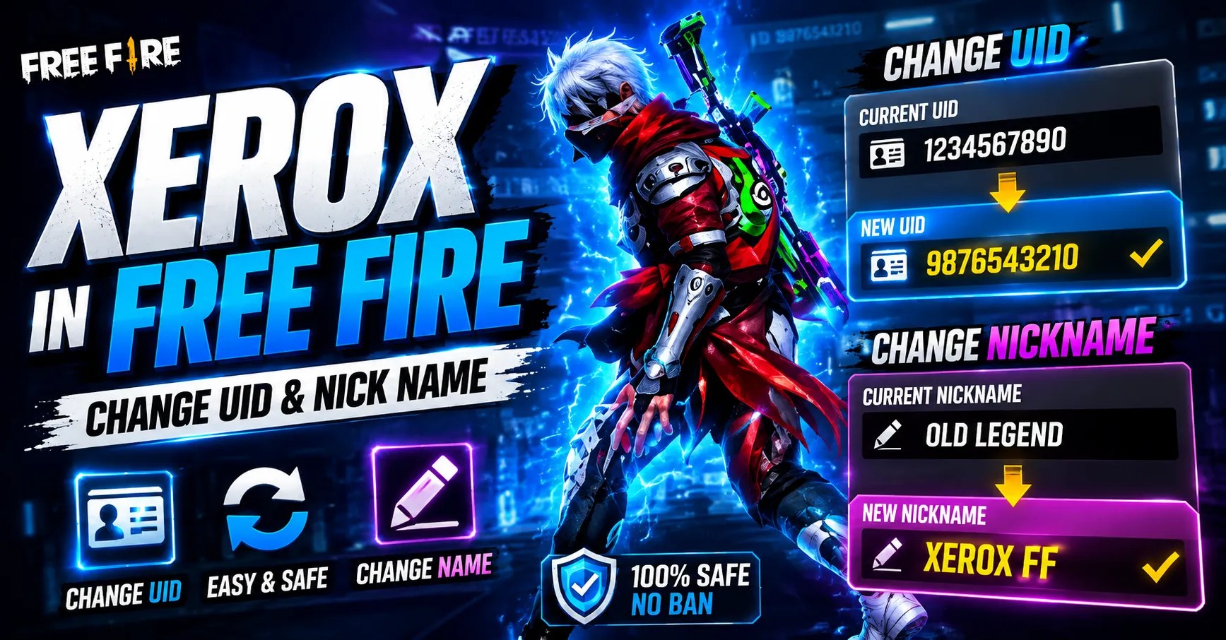 Xerox in Free Fire