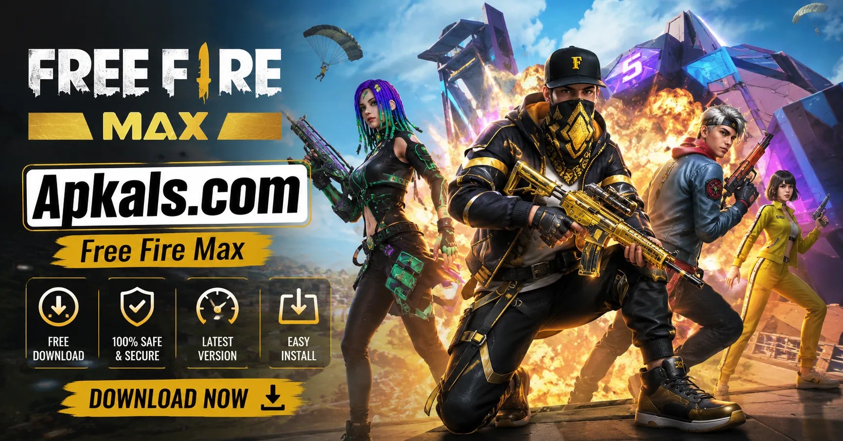 Apkals.com Free Fire Max