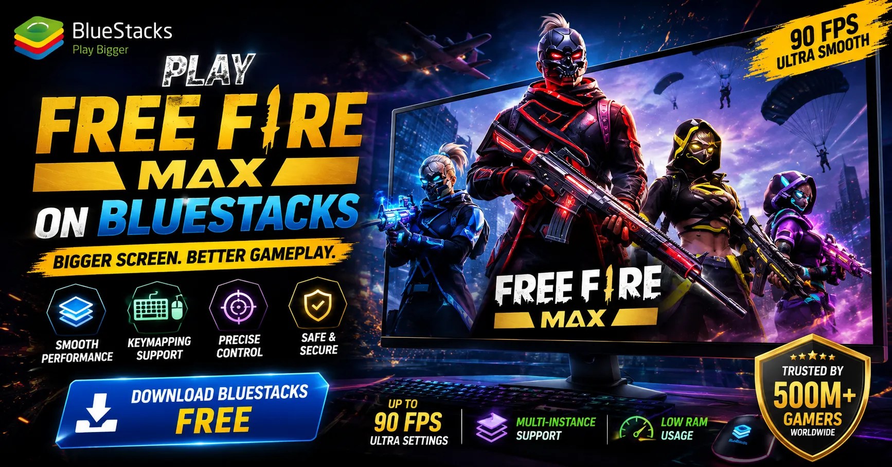 Bluestacks Free Fire Max