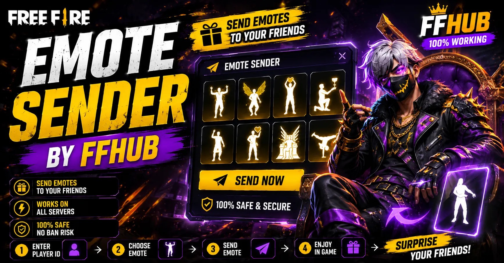 FF Emote Sender Ffhub